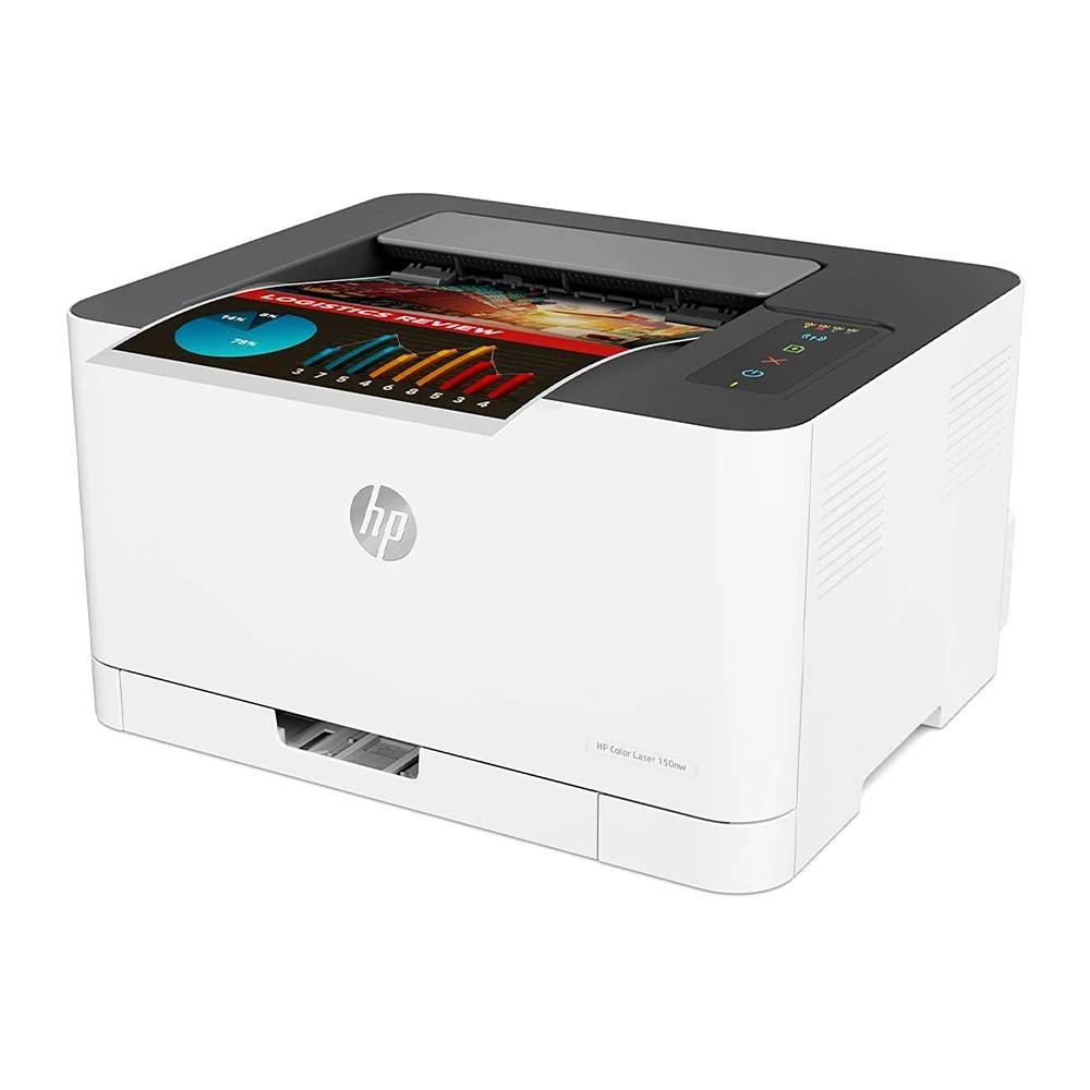 HP COLOR LASER 150NW LASER PRINTER view 2
