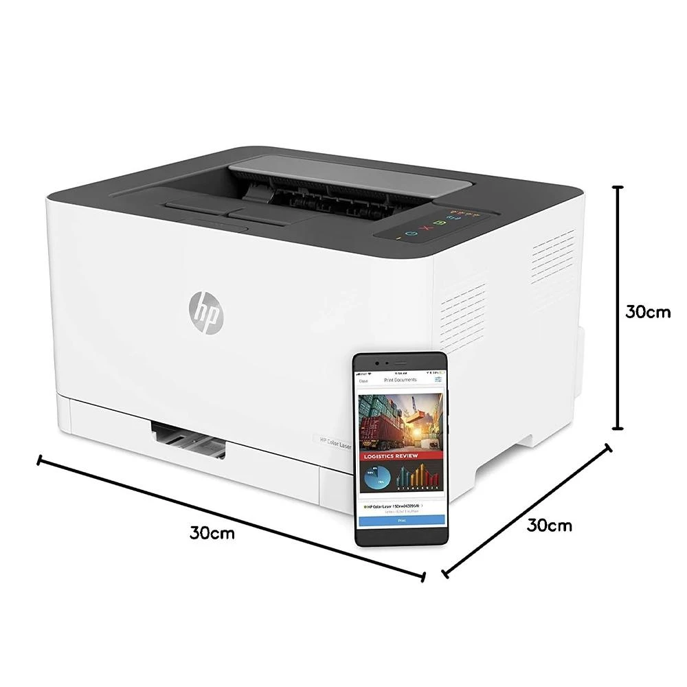 HP COLOR LASER 150NW LASER PRINTER view 4