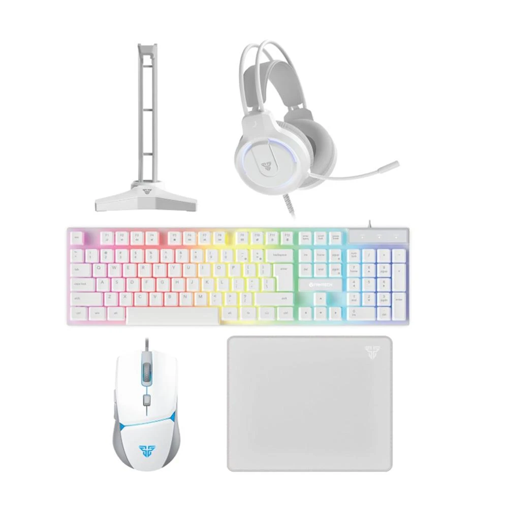 Fantech P51 Space Edition 5-in-1 White Gaming Combo