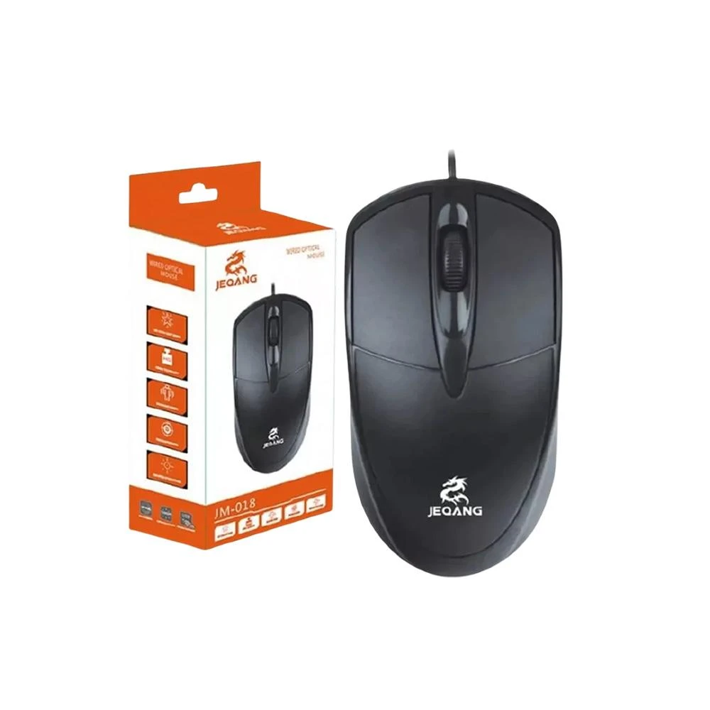 JEQANG JM-018 Wired Optical Mouse