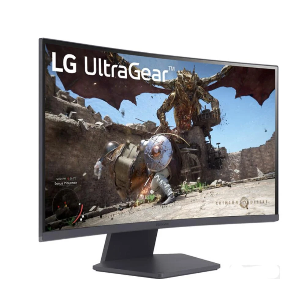 LG UltraGear 27GS60QC-B Curved Gaming Monitor