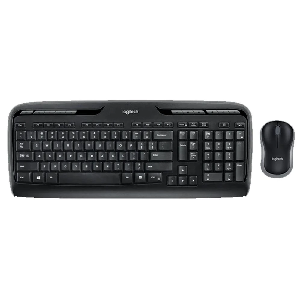 LOGITECH MK320 WIRELESS MOUSE & KEYBOARD COMBO SILENT TOUCH TECHNOLOGY