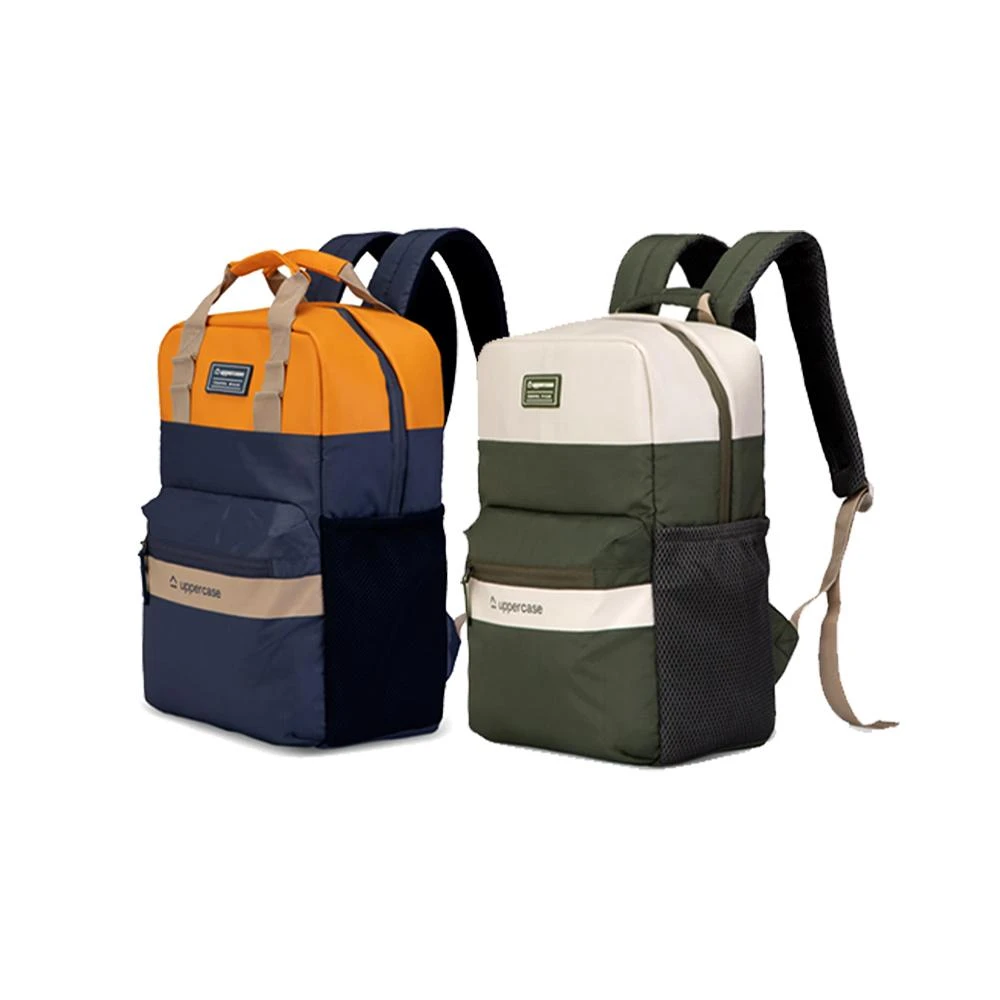 uppercase Medium 17 Ltrs Vegan Leather Laptop Backpack | 14"