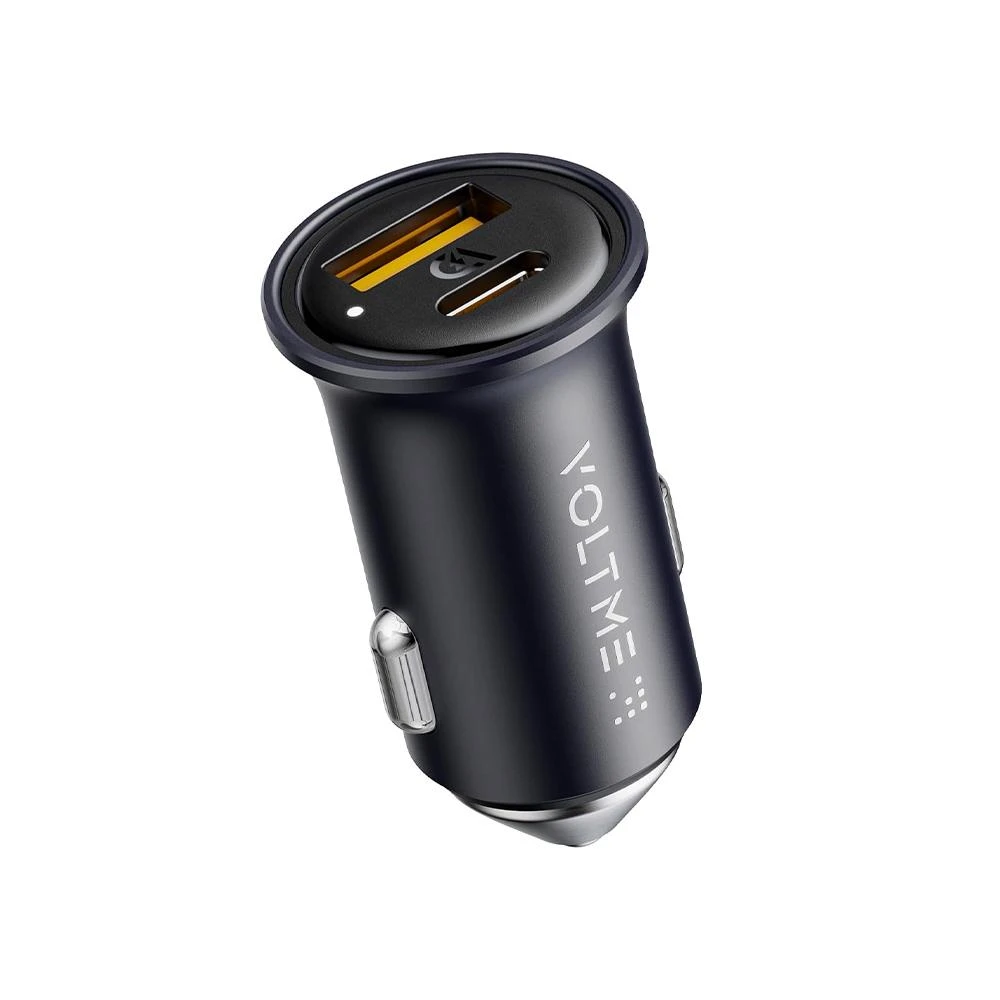 VOLTME Cazo 20W PD 3.0 Fast Car Charger, Dual Port | D2008