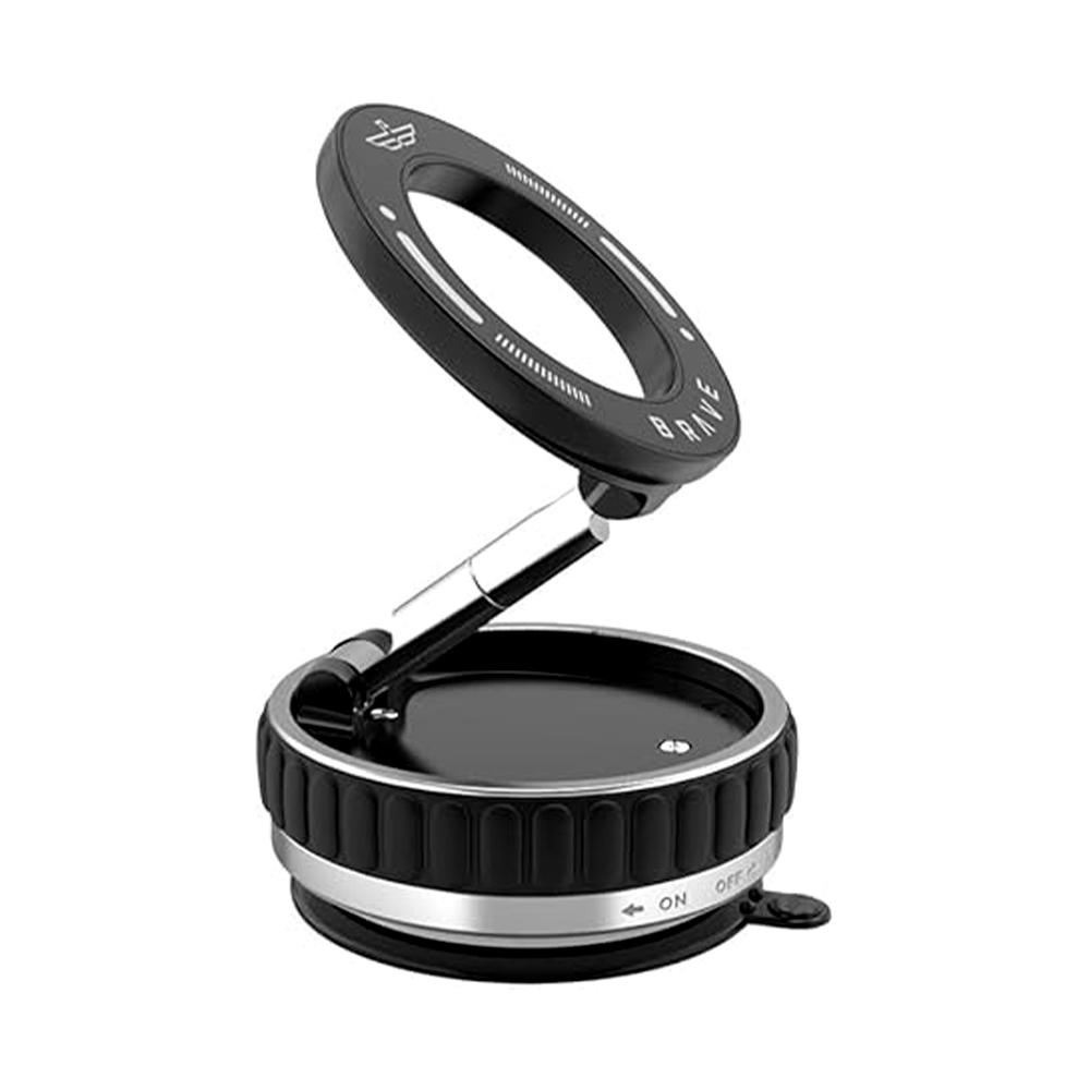 BRAVE-Magnetic-Vacuum-Suction-Car-Phone-Holder-Black2