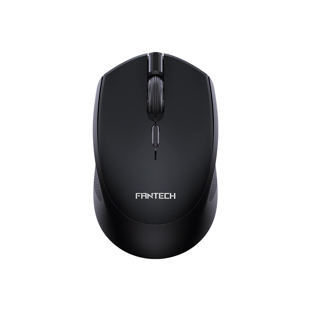 FANTECH W190D SILENT SWITCH AMBIDEXTROUS OFFICE MOUSE - Black