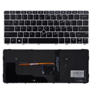 HP 820 G4 keyboard replacement:Black
