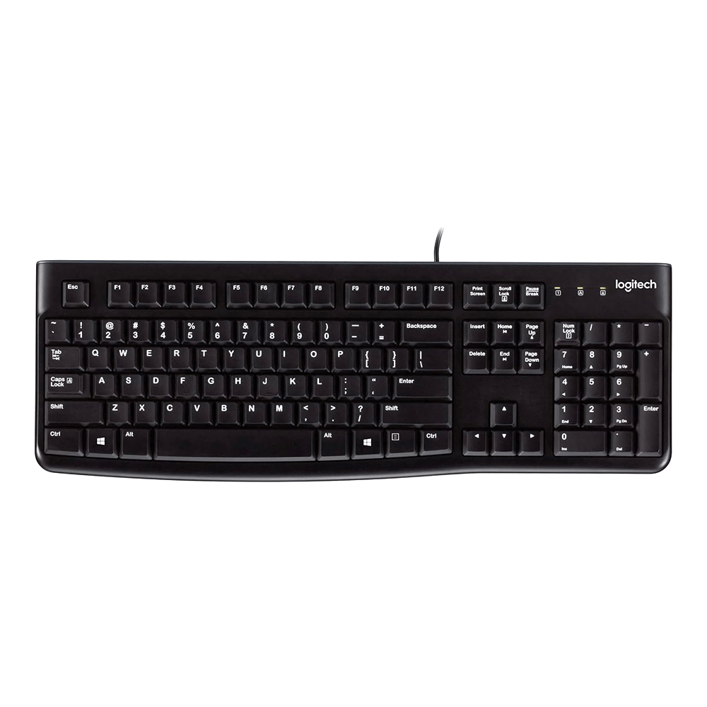 LOGITECH KEYBOARD K120 - BLACK