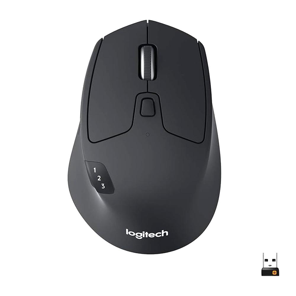 LOGITECH M720 TRIATHLON WIRELESS MOUSE - BLACK