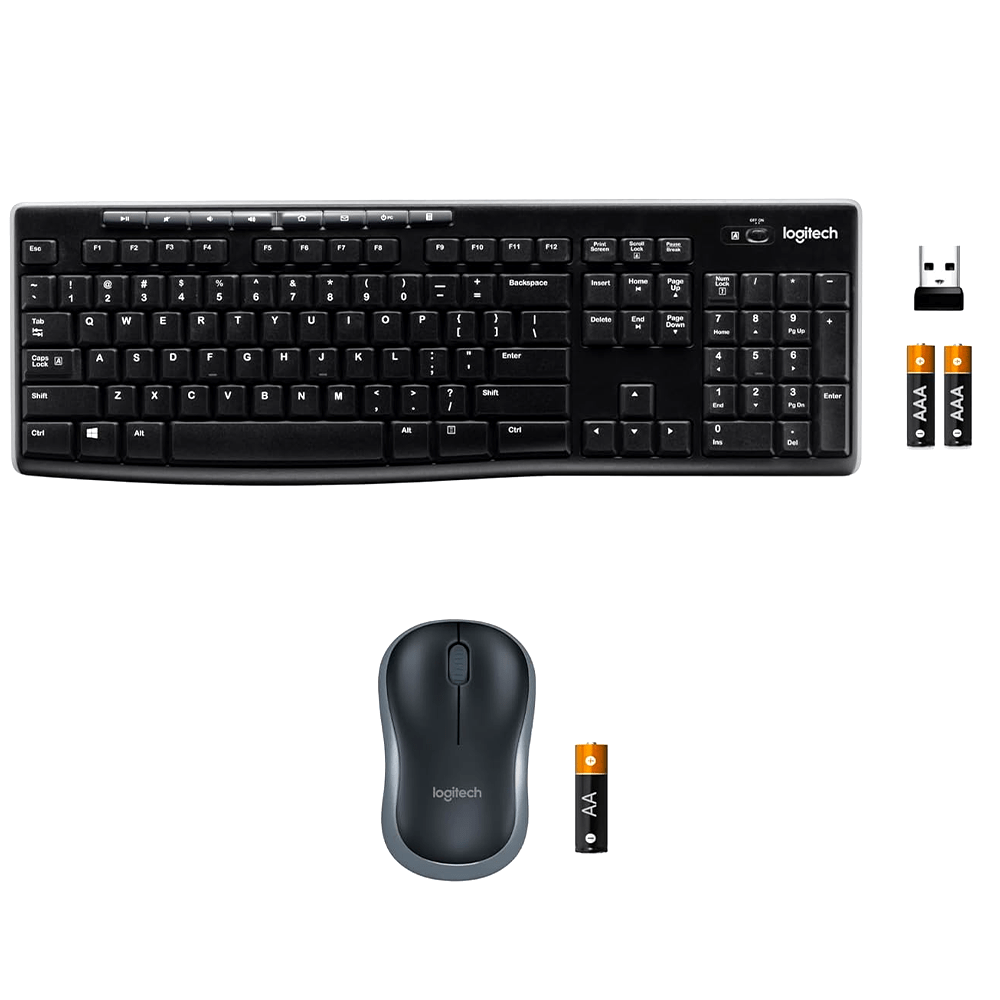LOGITECH MK270 WIRELESS KEYBOARD AND MOUSE COMBO
