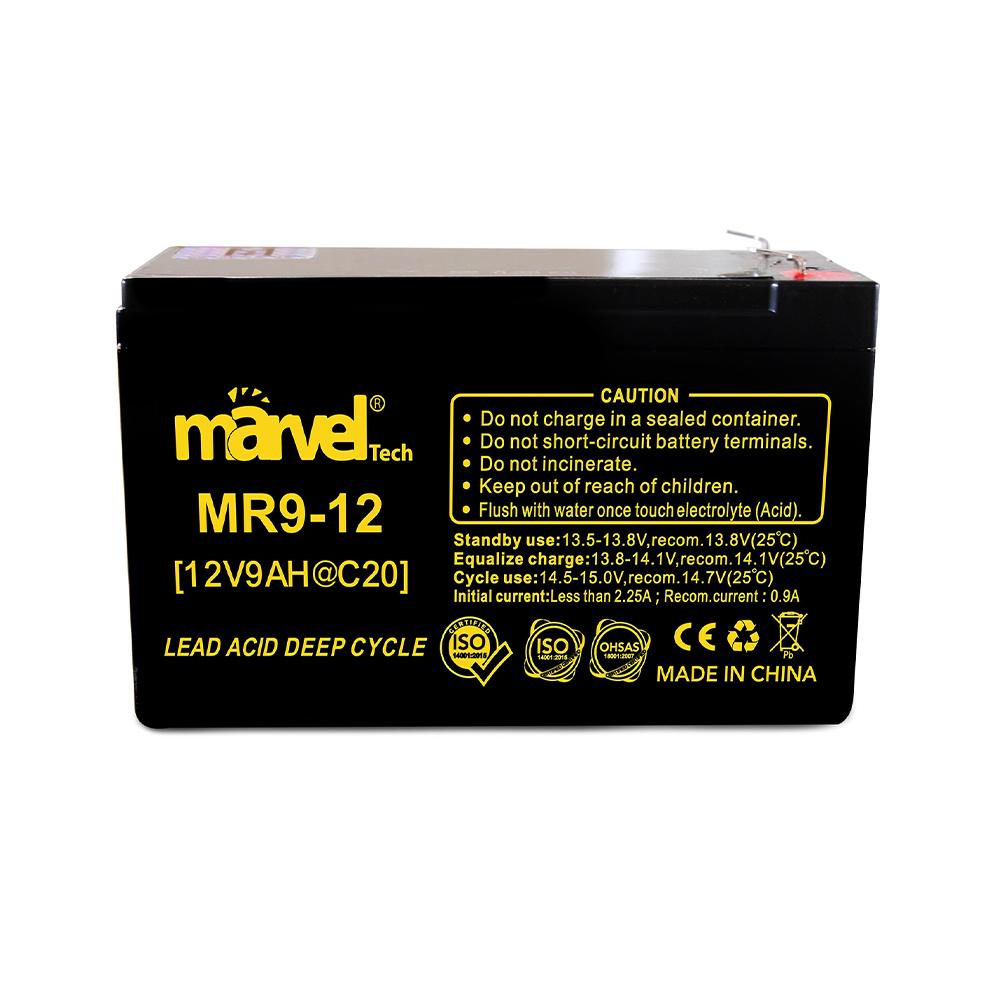 MARVEL MR9-12 LEAD ACID (AGM) BATTERY 12V 9AH