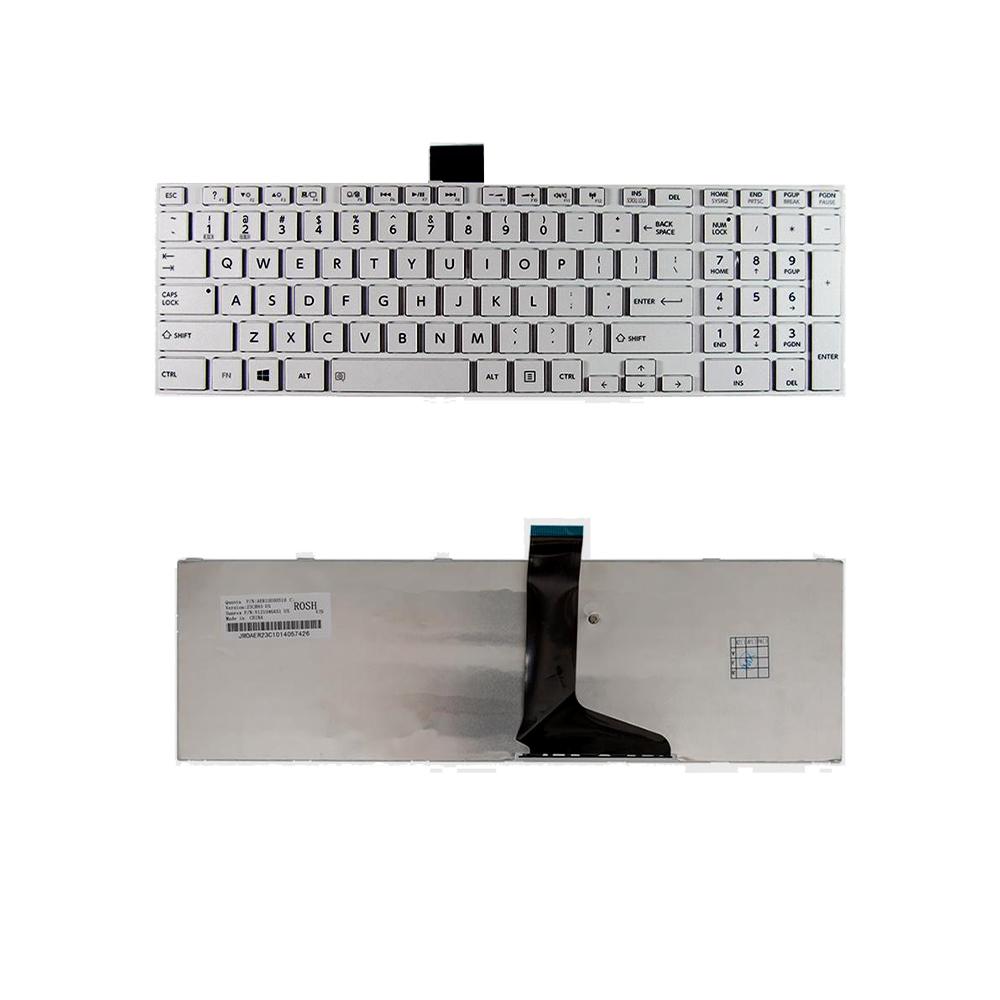 TOSHIBA L850 C850 W Panel White keyboard replacement