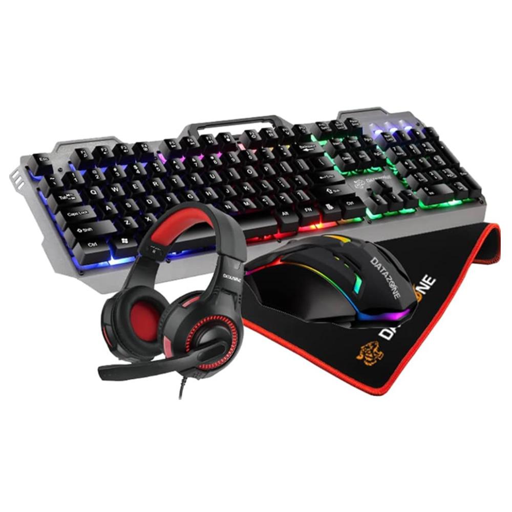 Datazone AK-700 4-in-1 LED Esports Gaming Combo