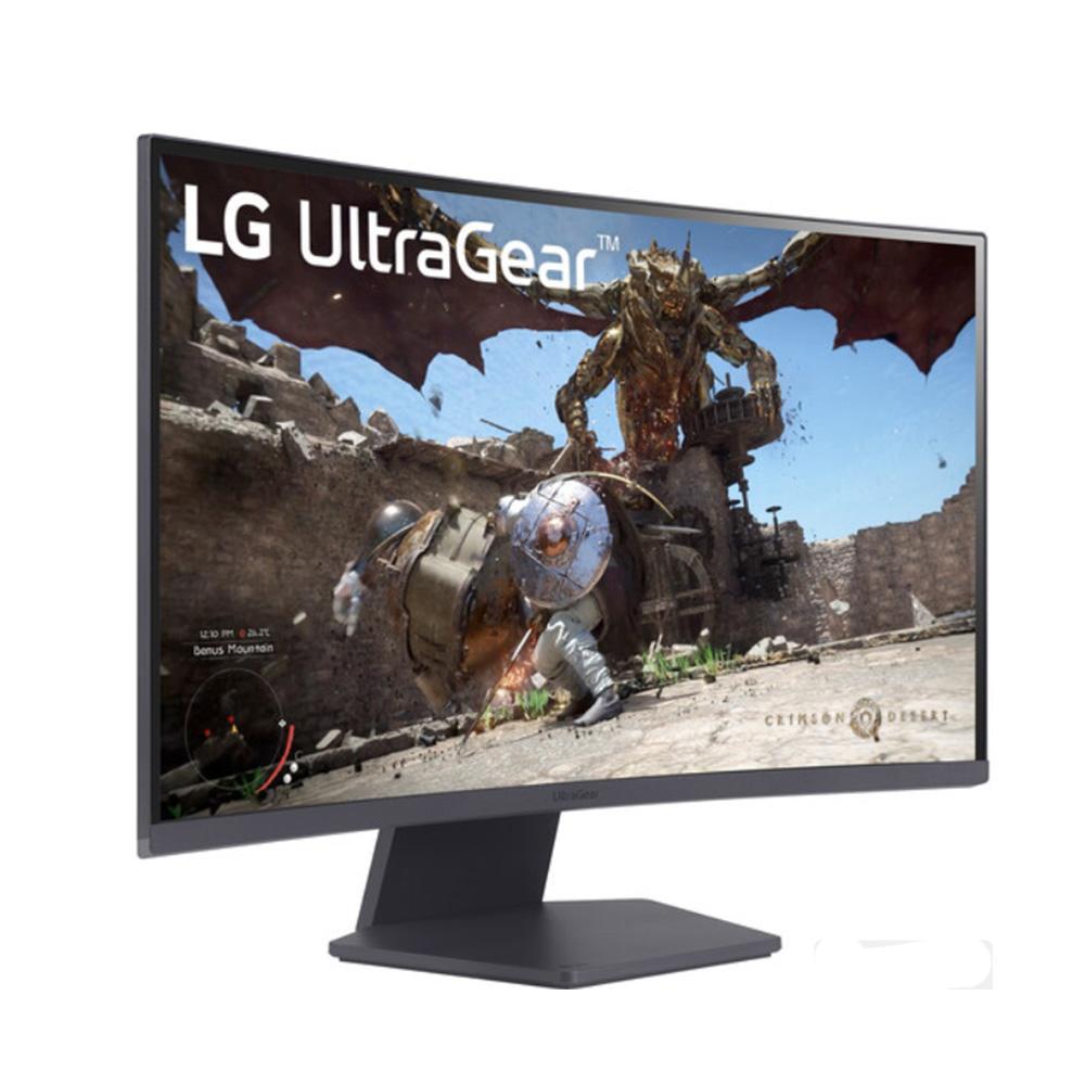 LG UltraGear 27GS60QC-B Curved Gaming Monitor