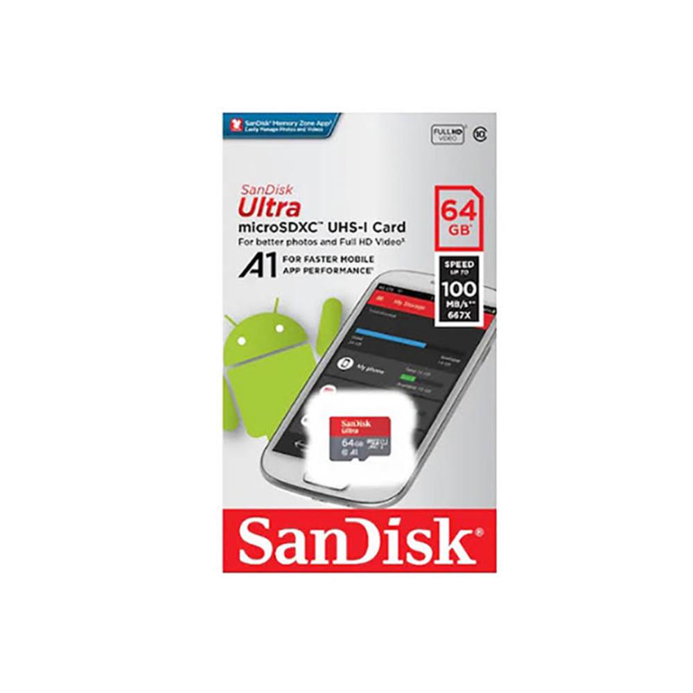SanDisk Ultra microSDXC 64GB CL10 100MB - الصورة 2
