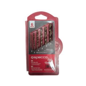 Specco Tools SP-1280 / 6-piece masonry and concrete drill bit set