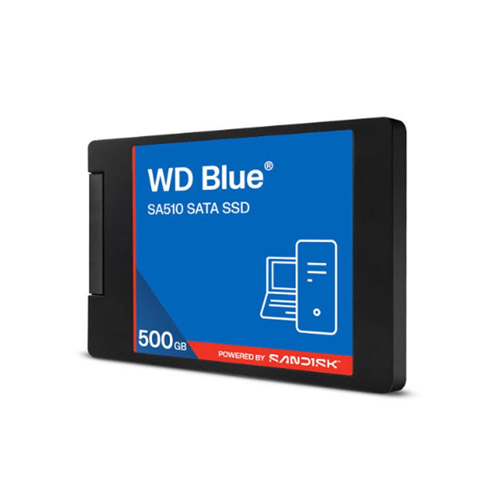 Western Digital (WD) Blue SA510 500GB 2.5″ SATA III SSD - الصورة 2