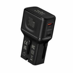 Brave 30W GaN dual-port travel wall charger / BTC-48